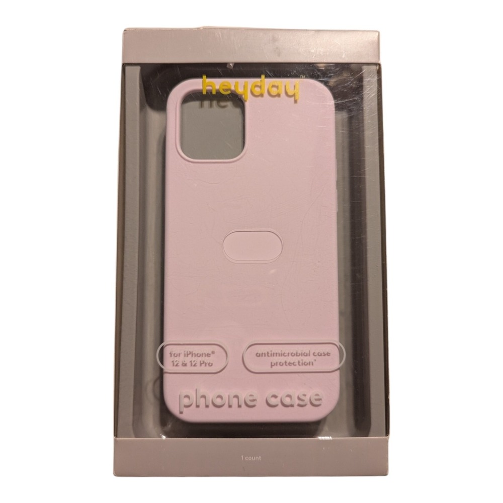 F5. Heyday Silicone Case For Apple iPhone 12/iPhone 12 Pro - Soft Pink